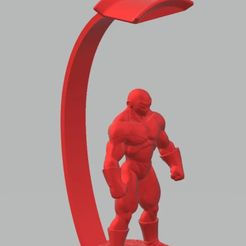 headphone-stand-1.jpg Fichier STL Support pour casque d'écoute Jiren・Modèle pour impression 3D à télécharger