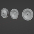 Panther-tank-road-wheels1.png STL file PANZERKAMPFWAGEN V «PANTHER» (G) tank road wheels・3D printable design to download
