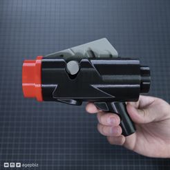 stud_shooter_big_instagram.jpg Free STL file Human Scale LEGO Stud Launcher・3D printable object to download