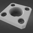 Tool-Pocket-render.png Tool Rack for Tormach TTS Style of Tools - Fits Grizzly G0704 & Optimum BF20 CNC Conversion Kits