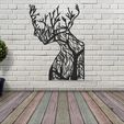 untitled1.154.jpg Abtract faces art tree wall art decor 1
