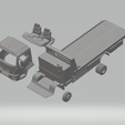 0,1.png Descargar archivo STL Camión Renault d 7.5 • Plan para imprimir en 3D, gauderio