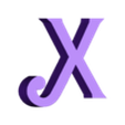 X.stl BARBIE Letters and Numbers (old) | Logo