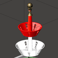 Bowl01.png 🇦🇷 🥨 3 Tier Tray SNACK BOWL MESSI WORLD CUP STACKABLE 🇮🇹 🍪 Snacks