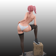 3-Camera-5.png Pink Skirt 3D print model - Sweetie girl 3D print model