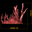 Dimension.png Stilisiertes Korallenriff & Low-Poly Felsformationen (Tabletop Terrain)