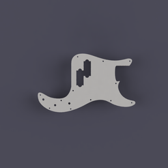 pickguard_precisionbass1.png Pickguard type Precision Bass