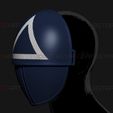 z02.jpg STL file Squid Game Mask - Soldier Mask Foldable(Moveable) - With TUTORIAL(Step by Step)・Design to download and 3D print