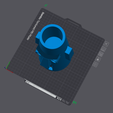 PH_Squidward-BambuLab-Top.png SQUIDWARD HOUSE PEN HOLDER Easy Print