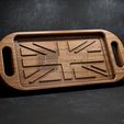 UK-Flag-Tray-With-Handles-©.jpg UK Flag Trays Pack - CNC Files for Wood (svg, dxf, eps, ai, pdf)