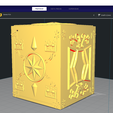 G3.png ZEICHEN GEMINIS - GEMINI - CAJA PANDORA BOX SAINT SEIYA / LLAVERO / SCHLÜSSELANHÄNGER / KEYCHAIN