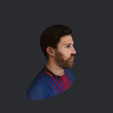model-4.png Lionel Messi-bust/head/face ready for 3d printing