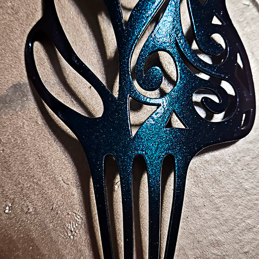 Spanish Peineta 3D model