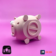 Pic-2024-03-12T152040.877.png Piggy Money Bank / Multiparts / No Supports / 3MF