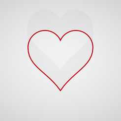 Captura1.png HEART / VALENTINE'S DAY / LOVE / LOVE / FEBRUARY / 14 / LOVERS / COUPLE / COOKIE CUTTER / SHAPE / SILHOUETTE / CLAY / FONDANT