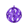 esfera visua.STL Christmas sphere / ball