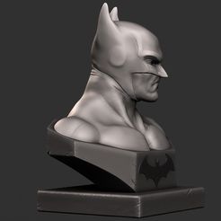 ZBrush-Document1.jpg Datei STL Batman-Büste・Design für 3D-Drucker zum herunterladen