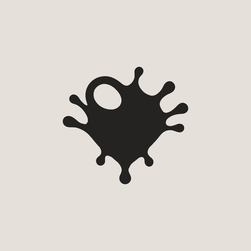 Minimalist Milk Splash Heart 3D Wall Art