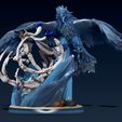 WIP4.jpg One Piece - Aokiji Kuzan Marine Admiral statue - Blue Pheasant 3D print model