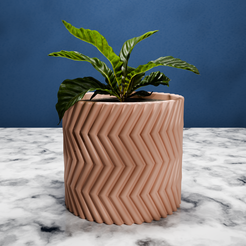 string_2.png Vase Pot Planter - String Collection (0002)