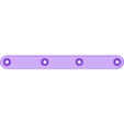 150x16_4-0.stl Joining lug 150x16, screw Ø 4.0 mm