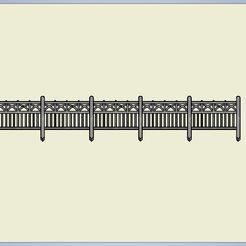 Barrierre-béton-1-87.png Free STL file Concrete fence・3D printing template to download