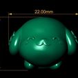 DIMENSION.jpg 小狗狗 3D 打印模型