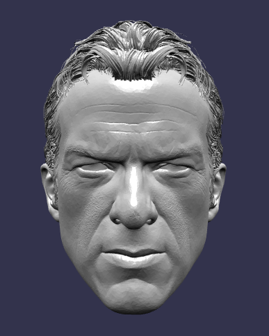 Head Thomas Jane from Short Film The Punisher Ditry Laundry