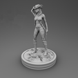 16.png Wild West Miniatures - Cowgirl with hat and gun
