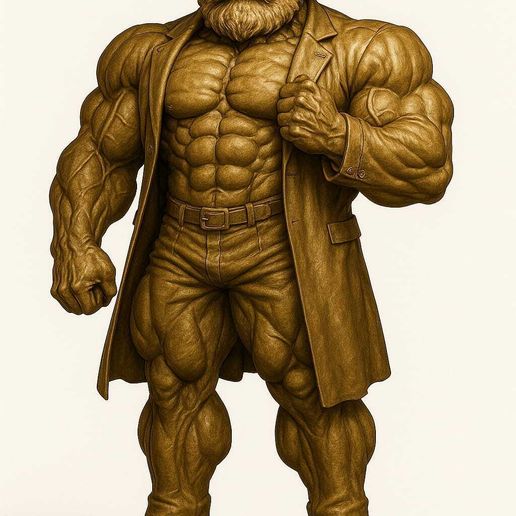 Muscle Marx 3D model