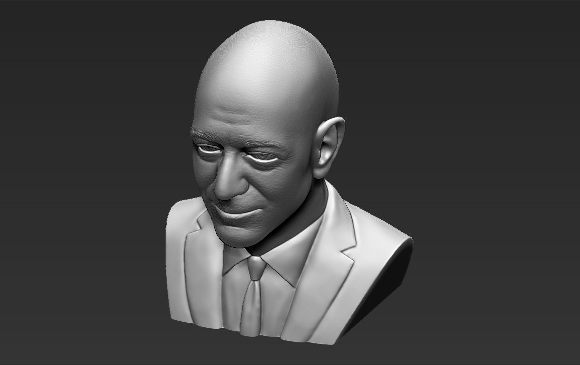 13.jpg Descargar archivo Jeff Bezos rompió la impresión en 3D de los formatos stl obj listos para ser impresos. • Modelo para la impresora 3D, PrintedReality