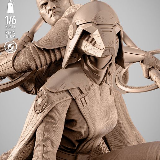 291025~3.jpg GRAND INQUISITOR DIORAMA - TESTED AND READY FOR 3D PRINTING