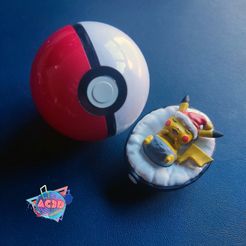 IMG_20230204_113450.jpg STL file Christmas Pikachu・3D printer model to download