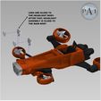 Assembly-007.jpg Caterham inspired flying concept car (including display stand)