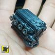 072_4AGE_TWINCAM_072(124R).jpg STL file 1/24 Engine Toyota 4AGE Twincam・3D printing template to download, PWLDC