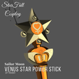 4.png Sailor Venus Transformation Wand - Sailor Venus Star Stick