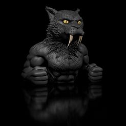 Shop1.jpg Archivo 3D Punch Cat Dozer STL Archivo de impresión Highy Polygon・Diseño de impresora 3D para descargar