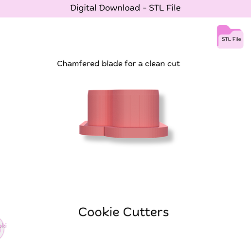 cookie-Cutters-Stl-files-4.png Arch 02 Ausstechform STL-Datei, STL-Ausstechform-Datei, Sofort-Download, Keksstempel STL