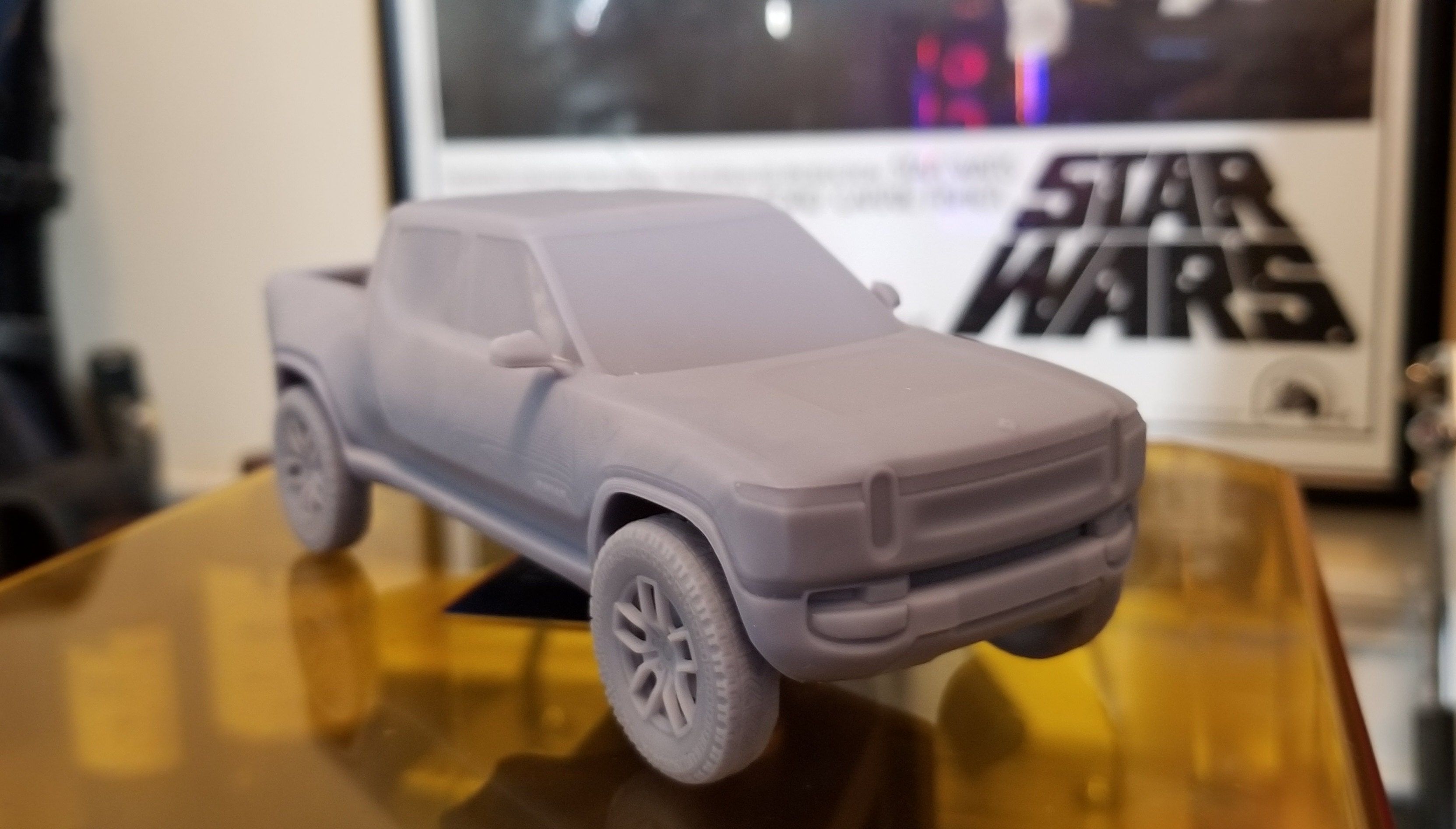 Работа RIVIAN R1T 3D МОДЕЛЬ, распечатанная в формате 3D・Cults
