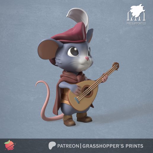 🎲 Brave Mice Collection・ 3D File for 3D printing・Cults