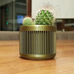 1.jpg 3D-Datei FLOWER POT M4・Design für den 3D-Druck zum Herunterladen