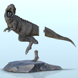 73.png T-Rex dinosaur (14) - High detailed Prehistoric animal HD Paleoart