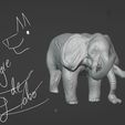 Clipboard02.jpg STL file Elephant・3D printer design to download
