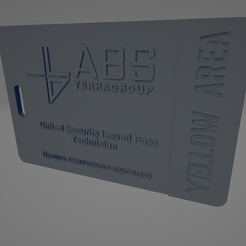 изображение_2024-03-19_131939931.png Yellow key card from the laboratory on Escape from Tarkov.