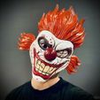 z4812432522101_f72a1d9bb692d4909cc351f839a1e721.jpg Sweet Tooth Twisted Metal Mask With Hair High Quality