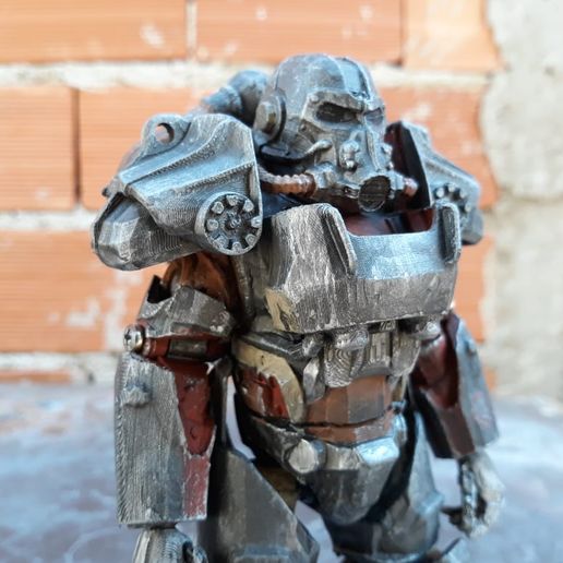 Stl Datei West Tek T 60 Power Armor Fallout 4 Herunterladen Design Fur 3d Drucker Cults