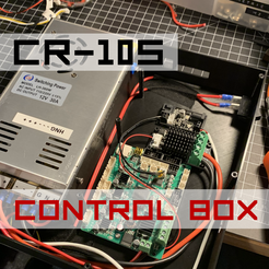 CR10S_Enclosure.png Télécharger fichier SCAD gratuit Boîte de contrôle sous lit CR-10S • Plan pour impression 3D, trg3dp