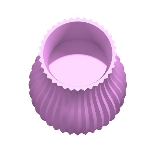 Vase_Model-B-Normal-_03.jpg МОДЕЛЬ ВАЗЫ B (Обычная печать и режим печати спиральной вазы)