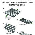 how-to-1.jpg Telescoping Chess Set Case/Board (No Pieces)