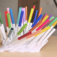 1.png Biomorphic pencil holder